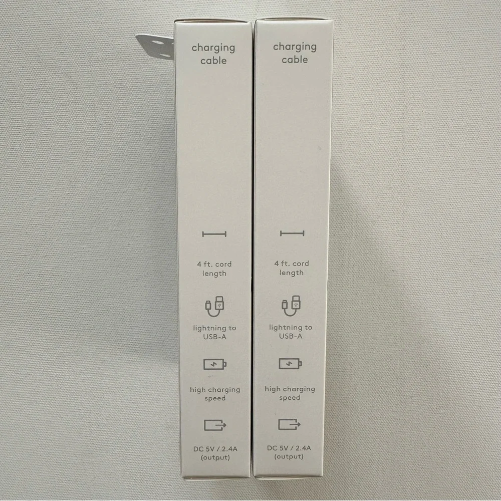 Heyday Gray Lightning to USB-A Cable